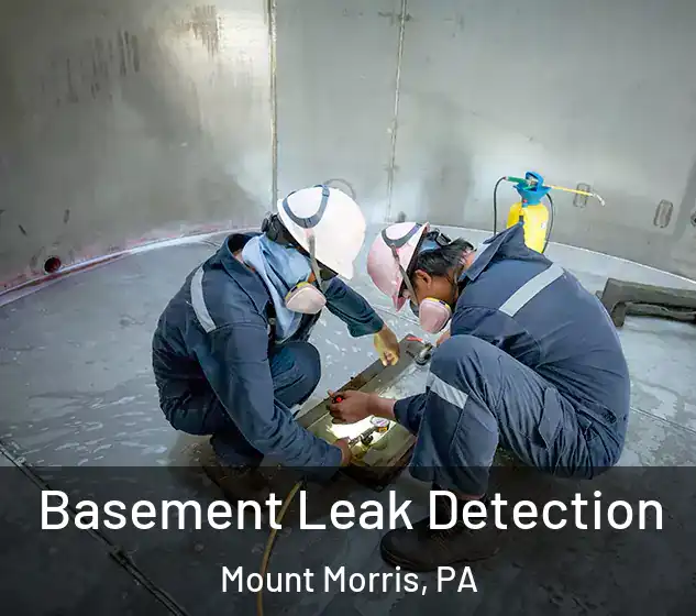  Basement Leak Detection Mount Morris, PA