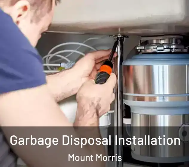  Garbage Disposal Installation Mount Morris