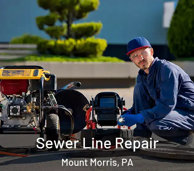  Sewer Line Repair Mount Morris, PA