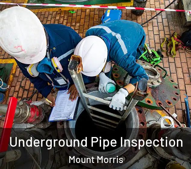  Underground Pipe Inspection Mount Morris
